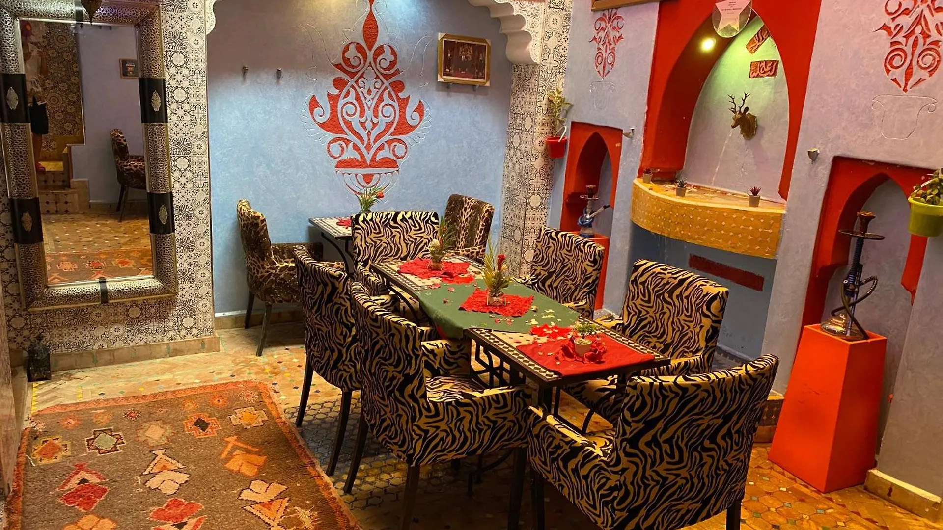 ** Penzion Riad Layla Rouge Marakéš Maroko
